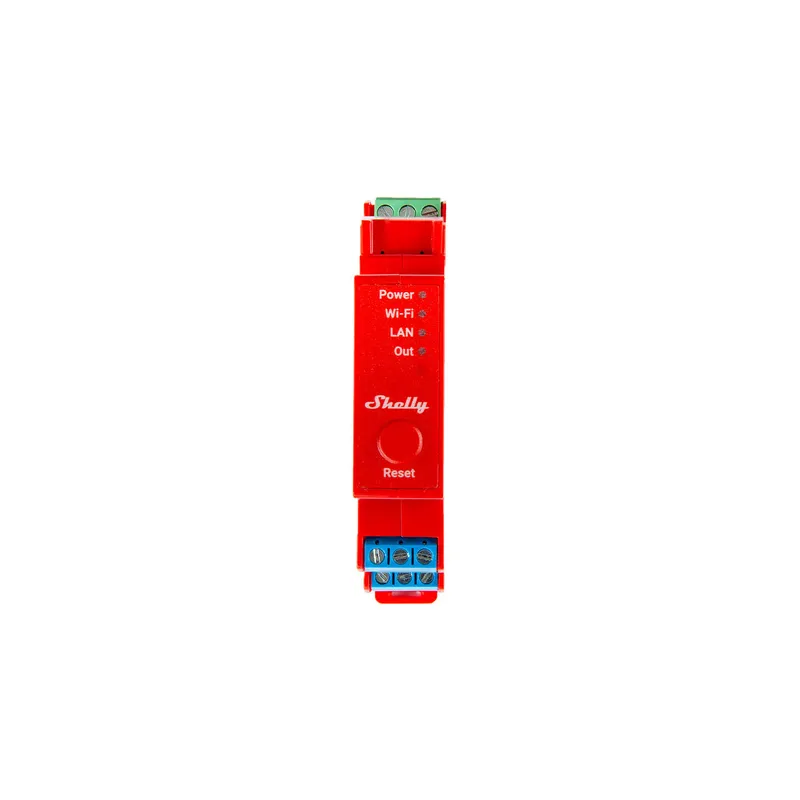 Shelly Pro 1PM DIN Rail Switch with Power measurement, 1 channel, WiFi/LAN